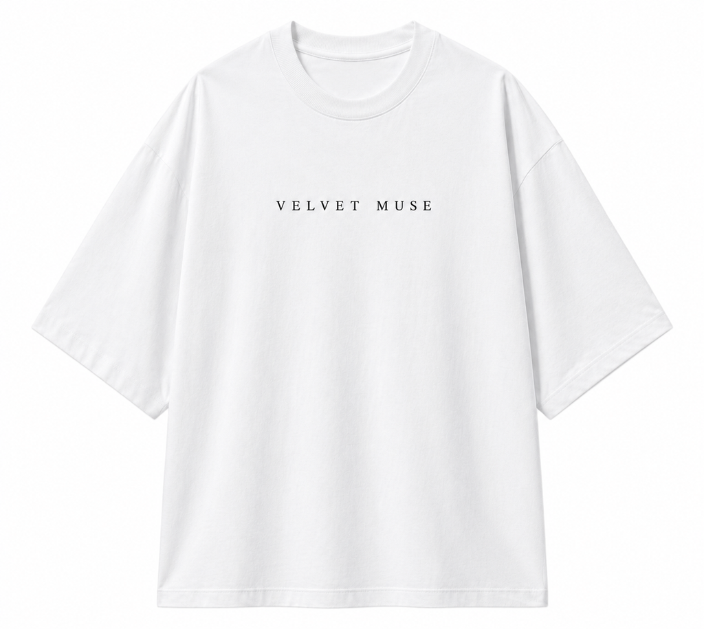 THE VISLEN — Velvet Muse Oversized T-Shirt
